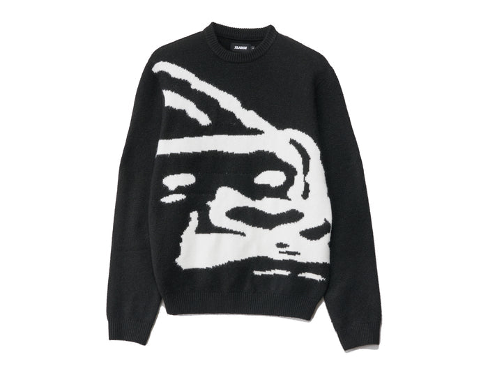X-Large - Gorilla Knit Sweater - Black
