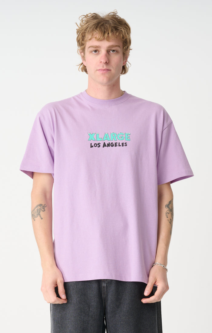 X-Large - Ice Cream T-Shirt - Light Purple