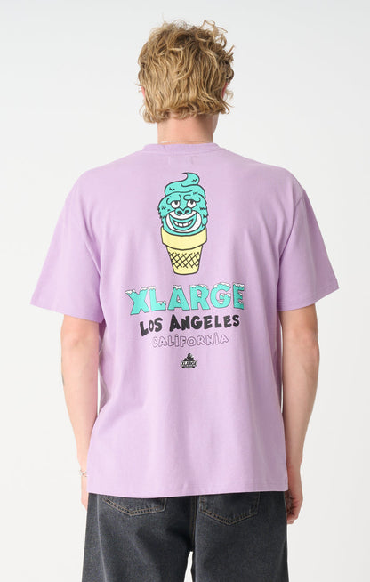 X-Large - Ice Cream T-Shirt - Light Purple