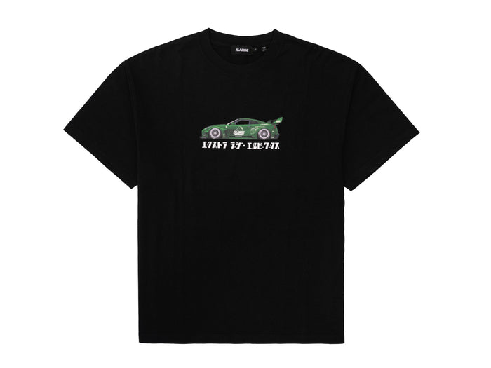 X-Large x Liberty Walk - Behind T-Shirt - Black