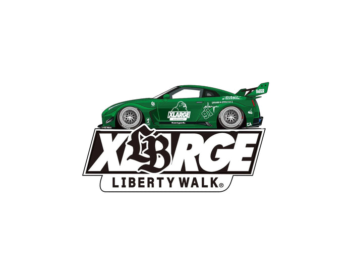 X-Large x Liberty Walk - GTR Sticker