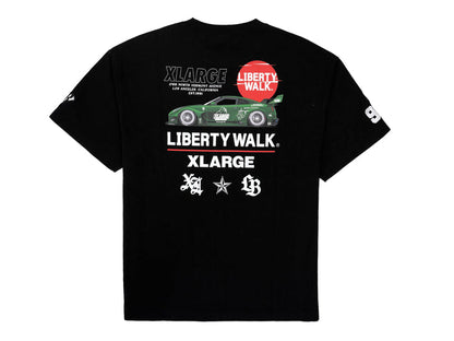 X-Large x Liberty Walk - LBWK T-Shirt - Black