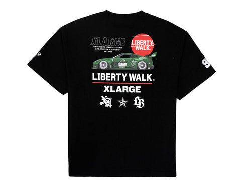 X-Large x Liberty Walk - LBWK T-Shirt - Black