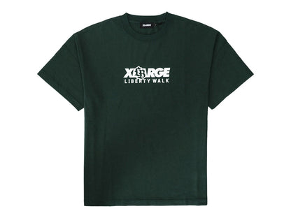 X-Large x Liberty Walk - Mix T-Shirt - Forest Green