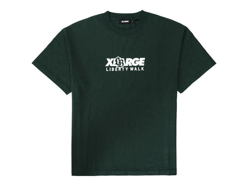 X-Large x Liberty Walk - Mix T-Shirt - Forest Green