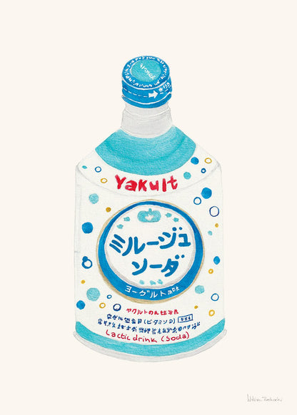 Yakult Soda by Melina Pecharki
